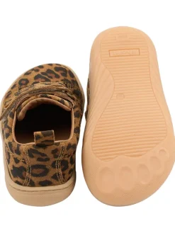 Leder-Barfußschuhe in Hellbraun><noscript><img width=