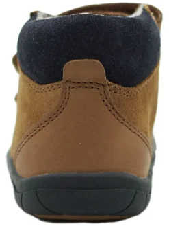 Leder-Barfußschuhe in Hellbraun><noscript><img width=