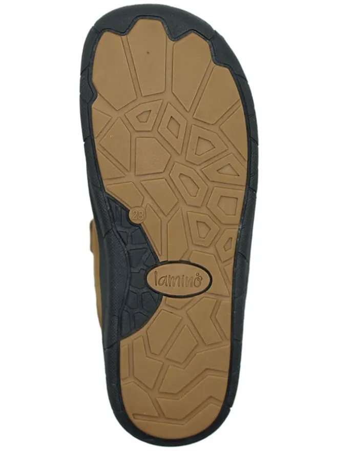 Leder-Barfußschuhe in Hellbraun>lamino Online
