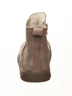 POM POM Stiefel & Boots·Boots^Leder-Barfußschuhe in Hellbraun