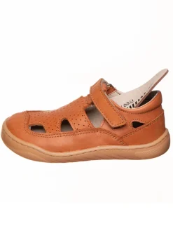 Leder-Barfußschuhe in Hellbraun><noscript><img width=
