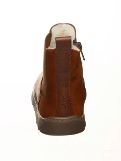 Leder-Barfußschuhe in Hellbraun><noscript><img width=