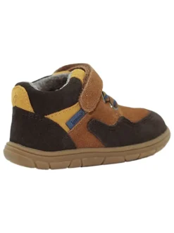 lamino Sneakers^Leder-Barfußschuhe in Hellbraun/ Braun