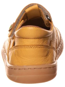 El Naturalista Sandalen·Halbsandalen^Leder-Barfußschuhe in Hellbraun