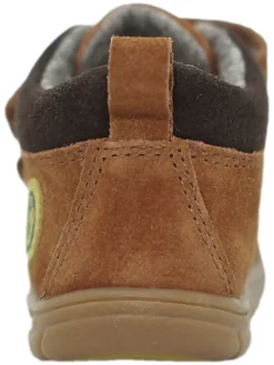Leder-Barfußschuhe in Hellbraun><noscript><img width=