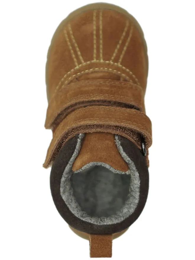 Leder-Barfußschuhe in Hellbraun>lamino Sale