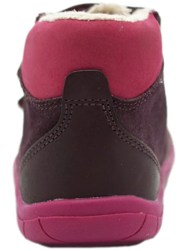 Leder-Barfußschuhe in Lila>lamino Best