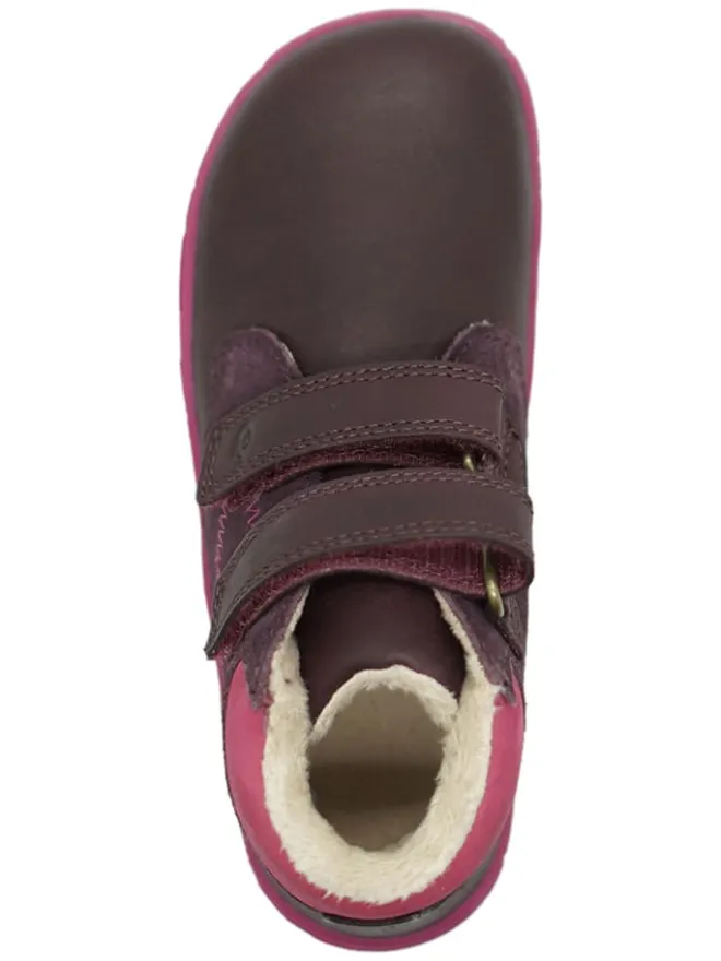 Leder-Barfußschuhe in Lila>lamino Best