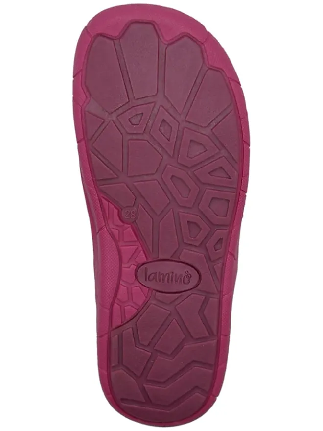 Leder-Barfußschuhe in Lila>lamino Best