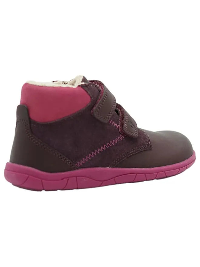 Leder-Barfußschuhe in Lila>lamino Best