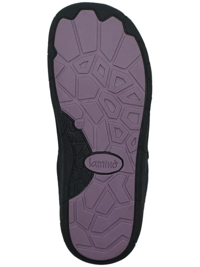 Leder-Barfußschuhe in Lila>lamino Sale