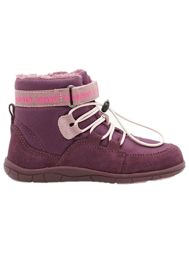 Leder-Barfußschuhe in Lila>lamino Sale