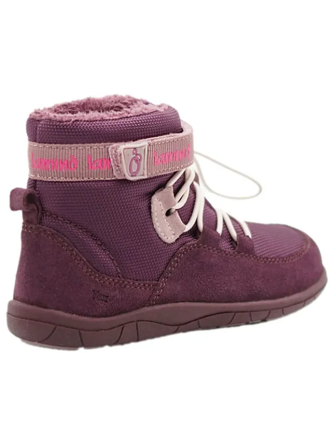 Leder-Barfußschuhe in Lila>lamino Sale