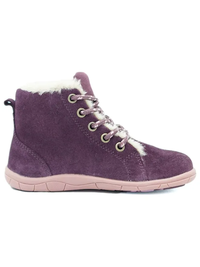 Leder-Barfußschuhe in Lila>lamino Outlet