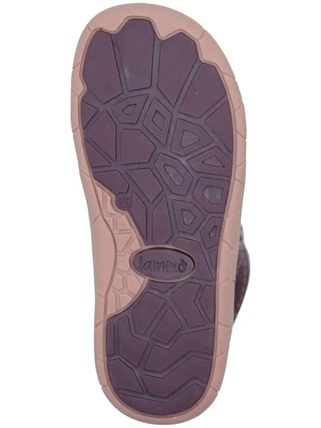 Leder-Barfußschuhe in Lila>lamino Outlet