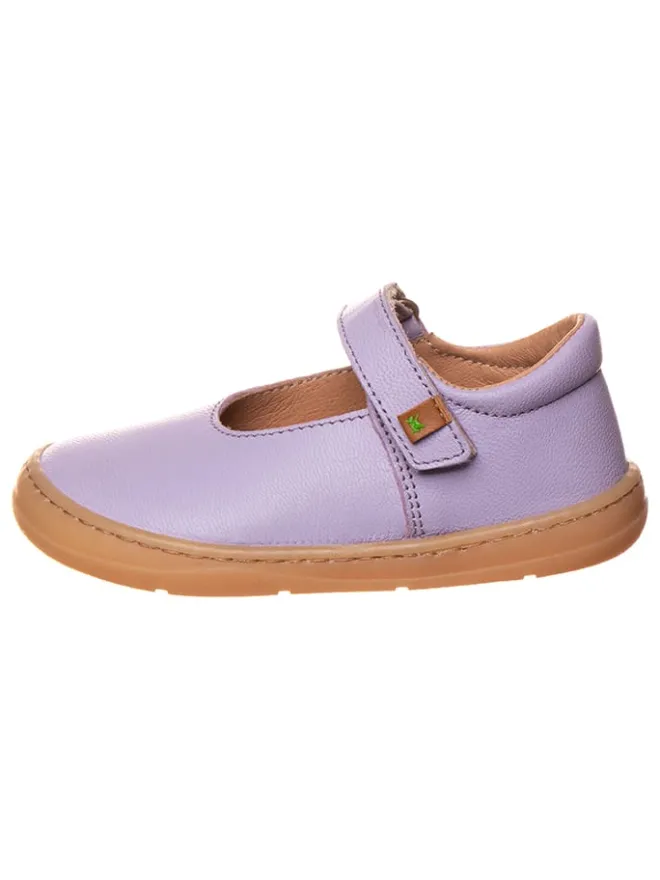 Leder-Barfußschuhe in Lila>El Naturalista