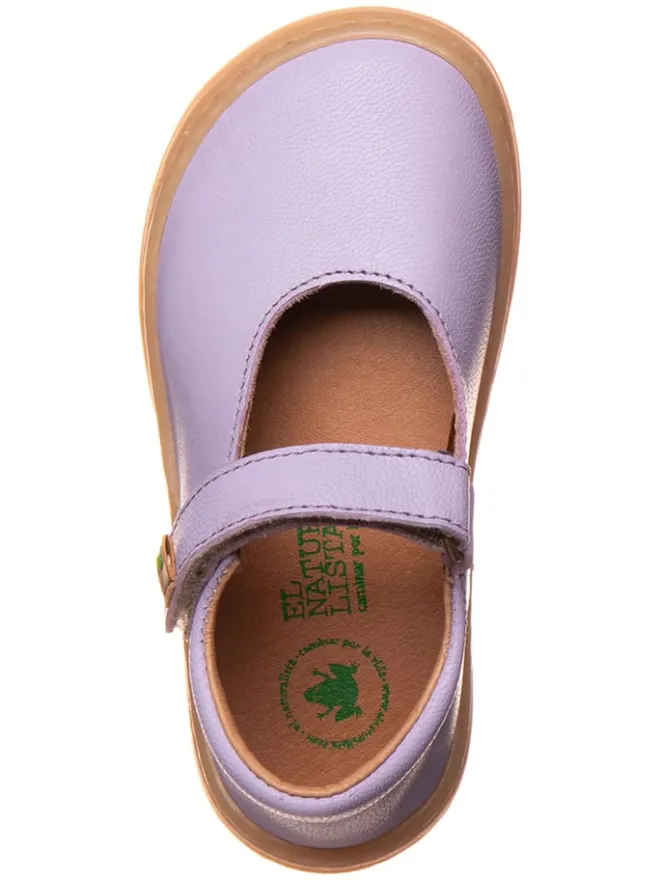 Leder-Barfußschuhe in Lila>El Naturalista