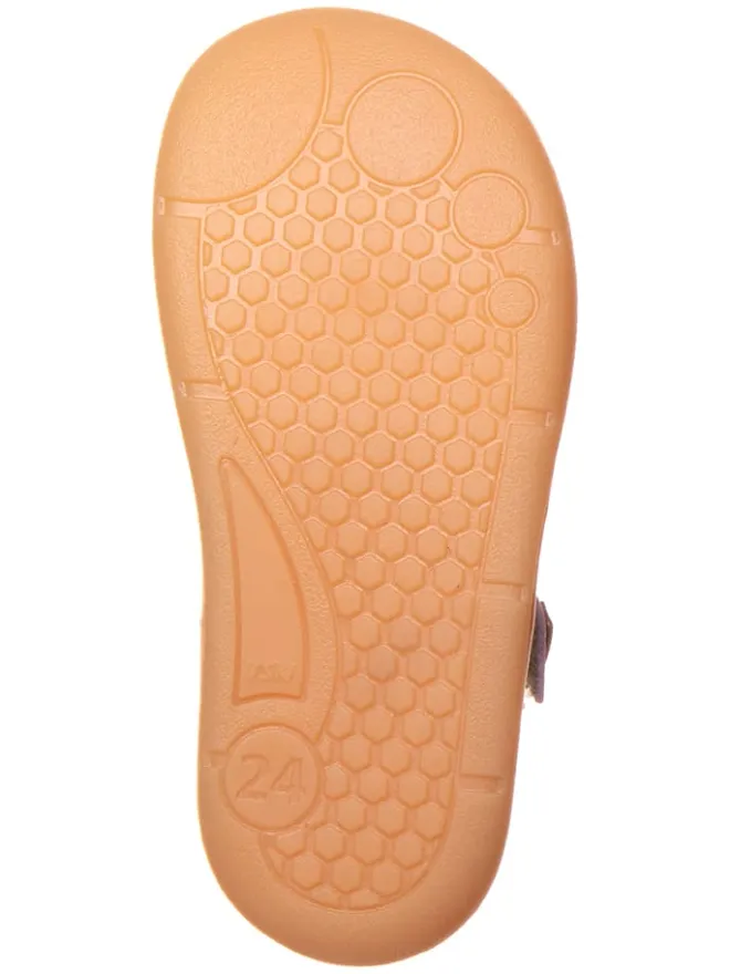 Leder-Barfußschuhe in Lila>El Naturalista