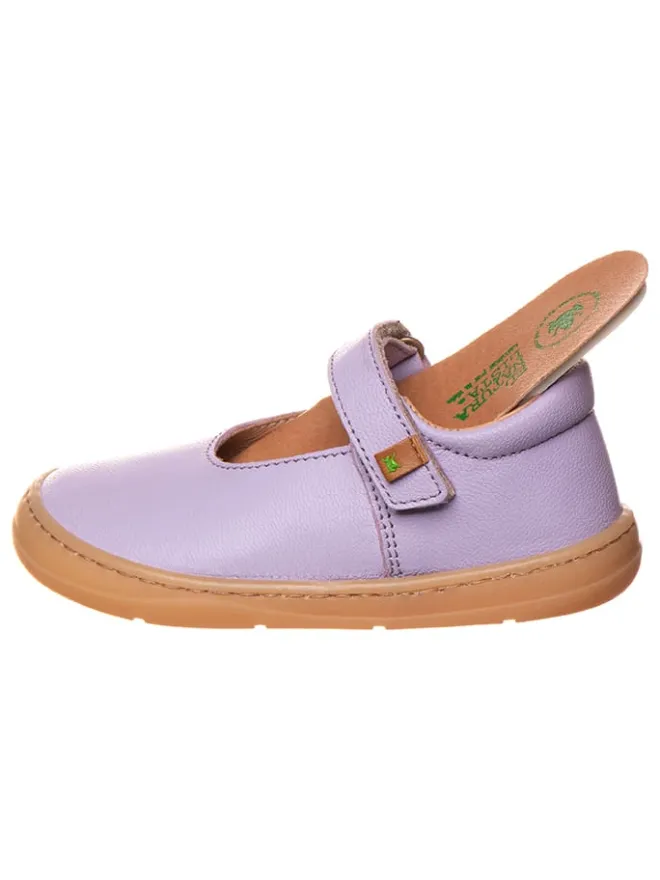 Leder-Barfußschuhe in Lila>El Naturalista