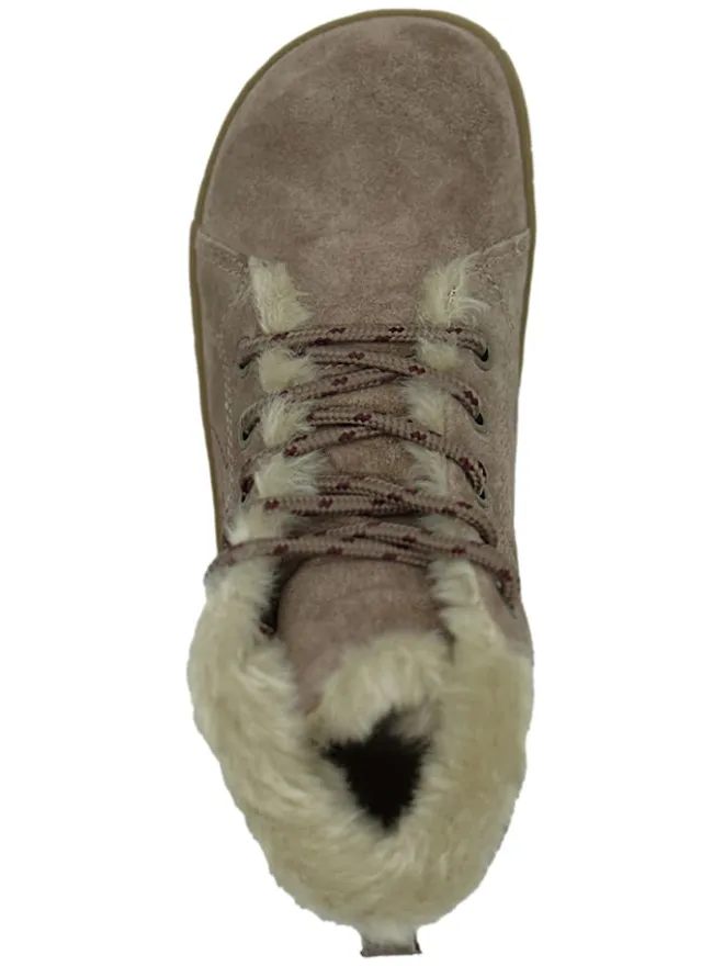lamino Sneakers·Sneakers High^Leder-Barfußschuhe in Mauve