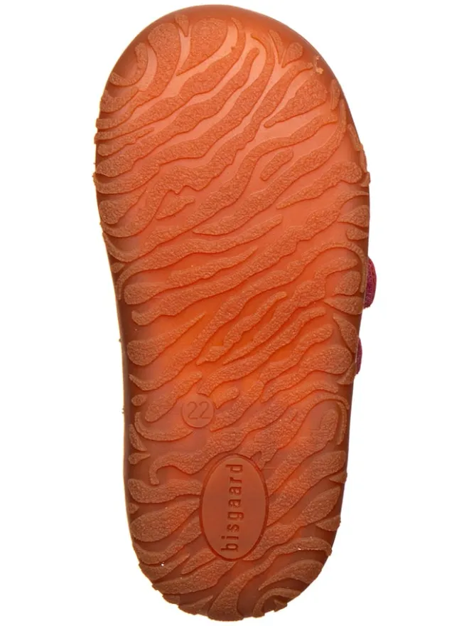 bisgaard Lauflernschuhe^Leder-Barfußschuhe in Pink