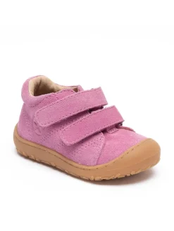Leder-Barfußschuhe in Pink>bisgaard Best