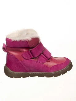 POM POM Stiefel & Boots·Boots^Leder-Barfußschuhe in Pink