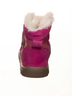 POM POM Stiefel & Boots·Boots^Leder-Barfußschuhe in Pink