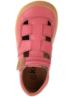 Leder-Barfußschuhe in Rot><noscript><img width=