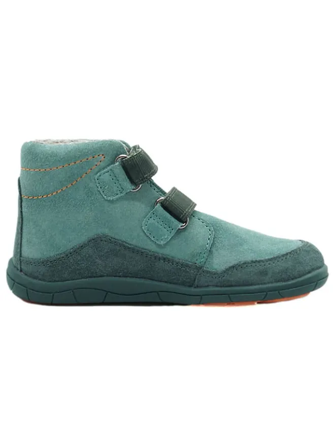 Leder-Barfußschuhe in Türkis>lamino Outlet