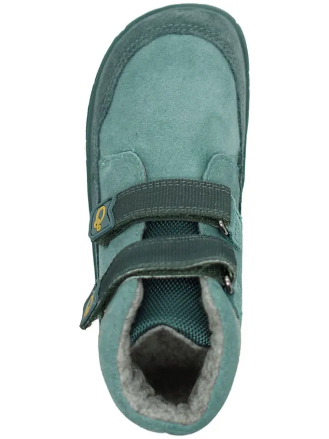 Leder-Barfußschuhe in Türkis>lamino Outlet