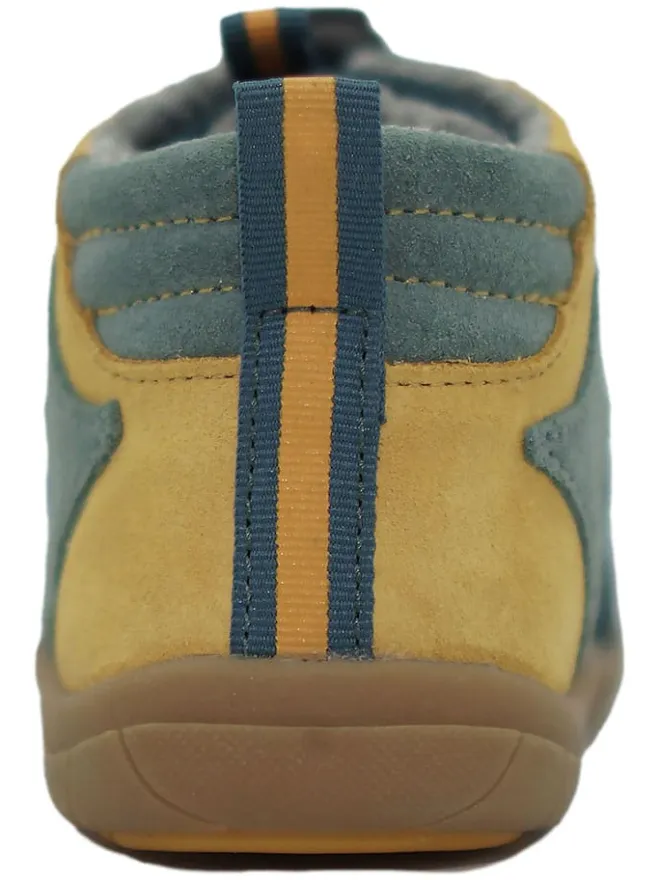 Leder-Barfußschuhe in Türkis>lamino Clearance