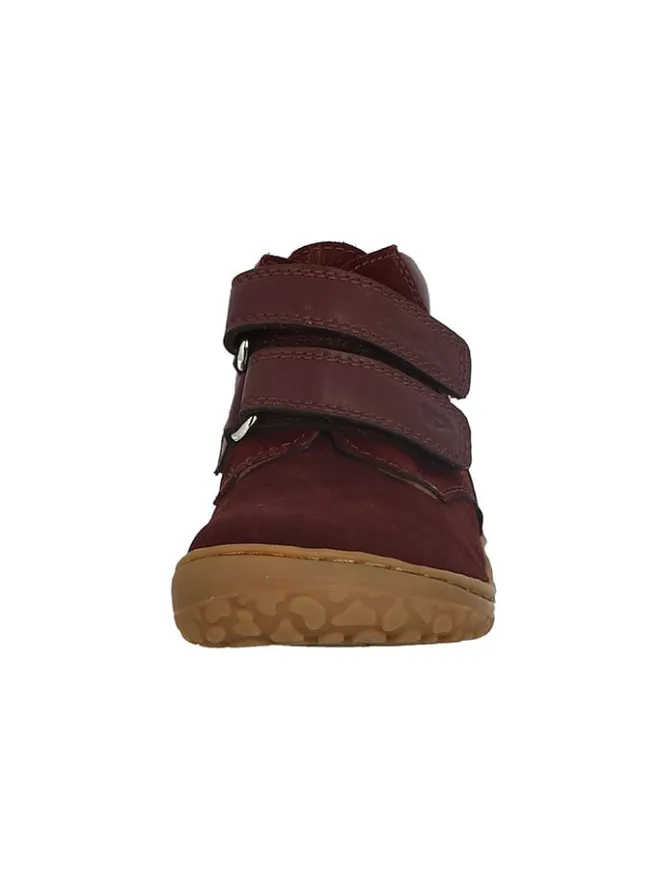 Lurchi Sneakers·Sneakers High^Leder-Barfußschuhe "Nino" in Rot