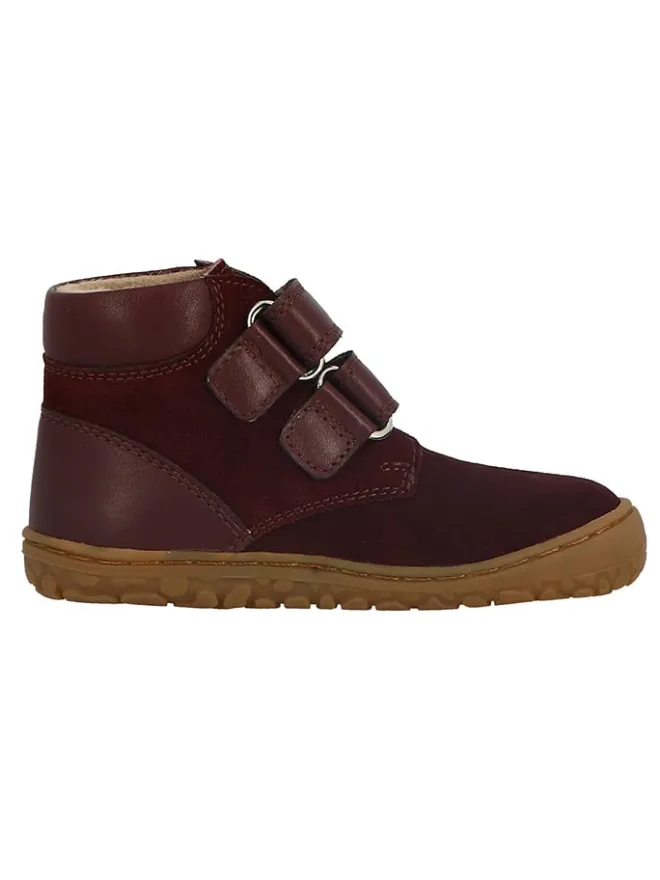 Lurchi Sneakers·Sneakers High^Leder-Barfußschuhe "Nino" in Rot