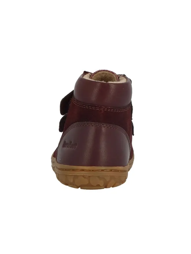 Lurchi Sneakers·Sneakers High^Leder-Barfußschuhe "Nino" in Rot