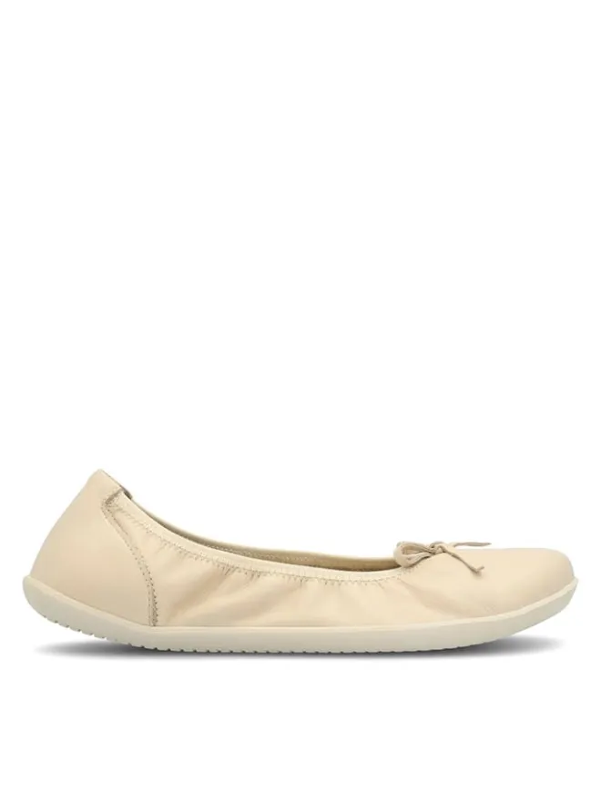 Leder-Barfußschuhe "Ruby 2.0" in Beige>Groundies Online