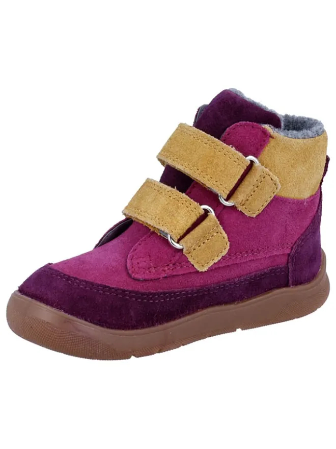 Leder-Barfußschuhe "Samy" in Pink/ Beige>Richter Shoes Outlet