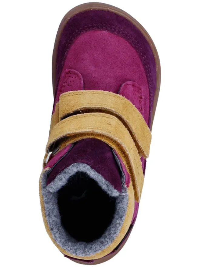 Leder-Barfußschuhe "Samy" in Pink/ Beige>Richter Shoes Outlet