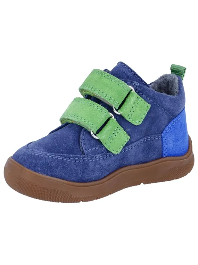 Leder-Barfußschuhe "Samy" in Blau/ Grün>Richter Shoes Clearance