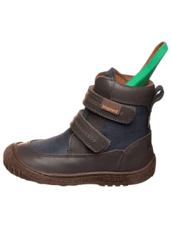 bisgaard Stiefel & Boots|Stiefel & Boots·Boots^Leder-Boots in Dunkelblau/ Braun