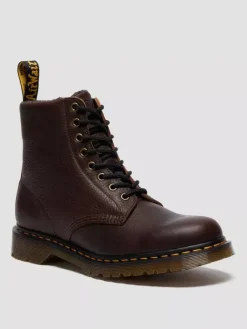 Dr. Martens Stiefel & Boots^Leder-Boots "1460 Pascal" in Braun