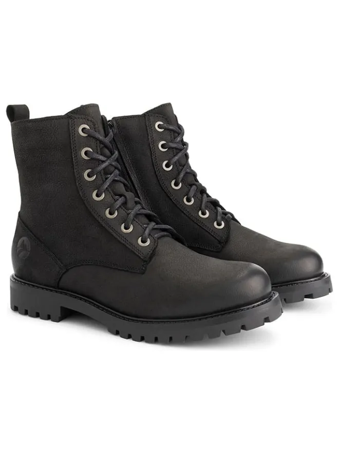 Leder-Boots "Akland" in Schwarz>TRAVELIN' Online