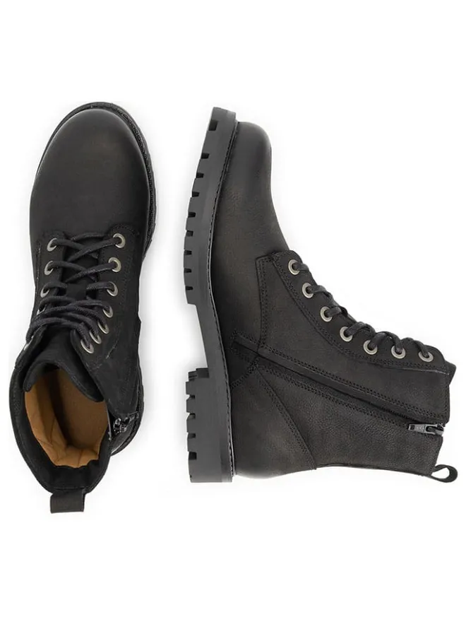 Leder-Boots "Akland" in Schwarz>TRAVELIN' Online