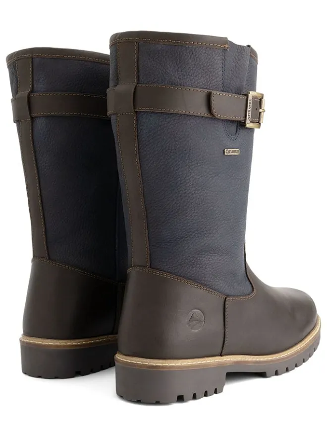 TRAVELIN' Stiefel & Boots^Leder-Boots "Aremark" in Braun/ Dunkelblau