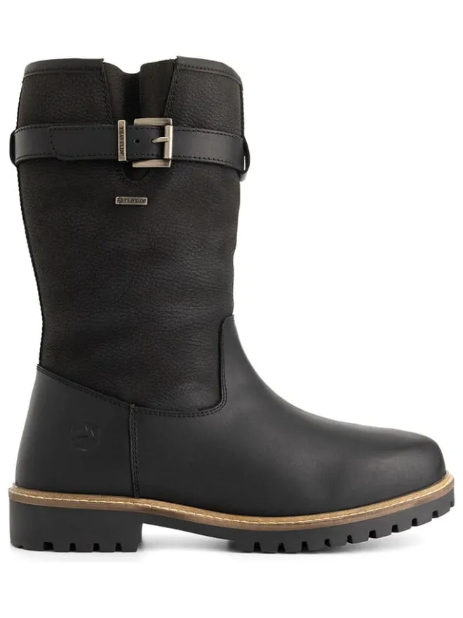 Leder-Boots "Aremark" in Schwarz>TRAVELIN' Clearance