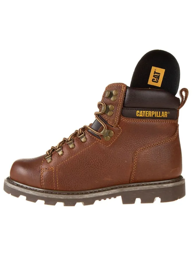 Leder-Boots "Arlington" in Hellbraun>CAT New