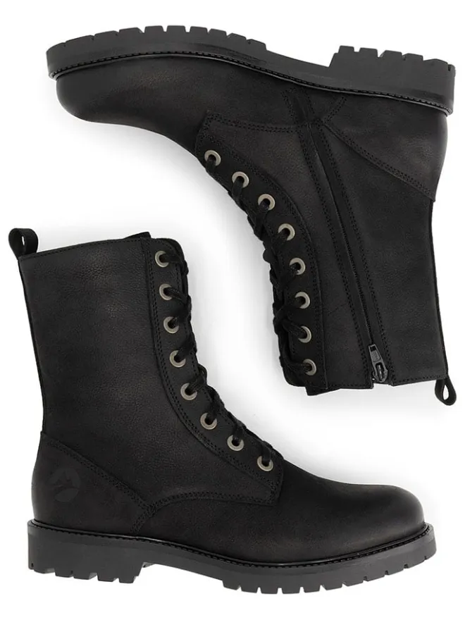 TRAVELIN' Stiefel & Boots^Leder-Boots "Bossvika" in Schwarz