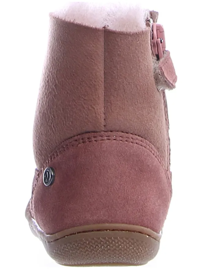 Leder-Boots "Cot" in Rosa>Naturino Best