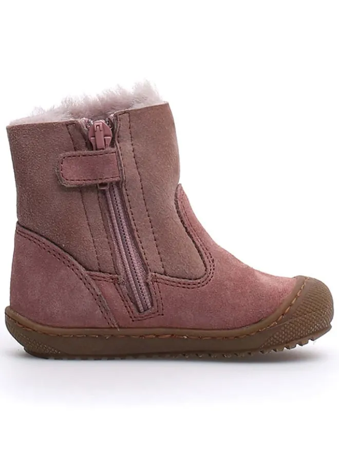 Naturino Stiefel & Boots^Leder-Boots "Cozy" in Rosa
