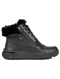 Geox Stiefel & Boots^Leder-Boots "Dalyla B" in Schwarz